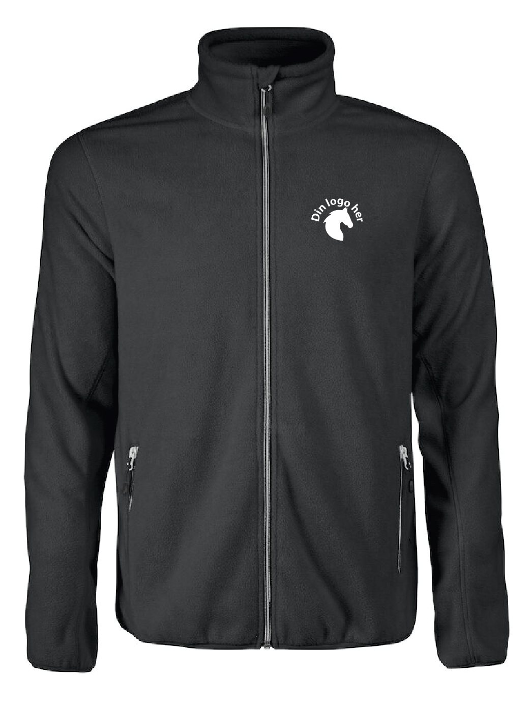 Fleece jakke M